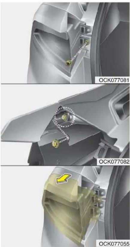 KIA Stinger (2021) - WARNING - Halogen bulbs - 7