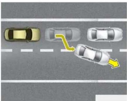 KIA Stinger (2021) - Lane changing - 4