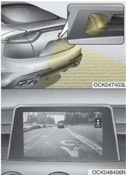 KIA Stinger (2021) - REAR VIEW MONITOR (RVM) SYSTEM (IF EQUIPPED) - 1