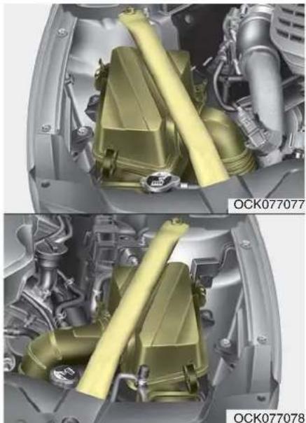KIA Stinger (2021) - WARNING - Halogen bulbs - 1