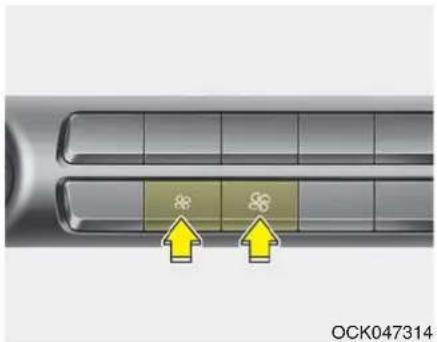 KIA Stinger (2021) - Recirculated air position - 2