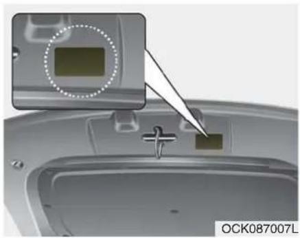 KIA Stinger (2021) - Checking the amount of air conditioner refrigerant and compressor lubricant - 1