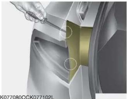 KIA Stinger (2021) - WARNING - Halogen bulbs - 6
