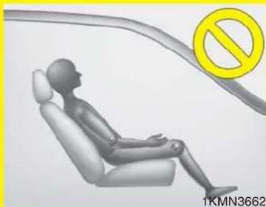KIA Stinger (2021) - WARNING - Driver responsibility for passengers - 1
