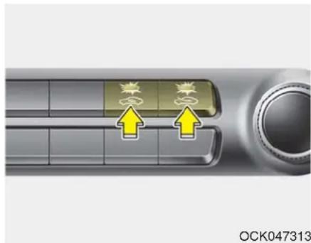 KIA Stinger (2021) - Air intake control - 1