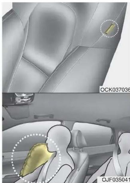 KIA Stinger (2021) - WARNING - No attaching objects - 1
