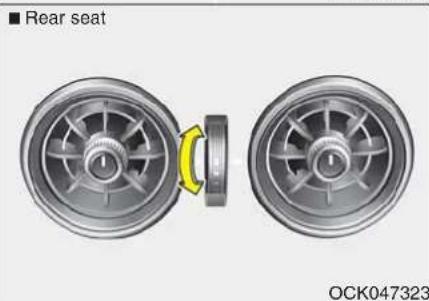 KIA Stinger (2021) - Temperature control - 2