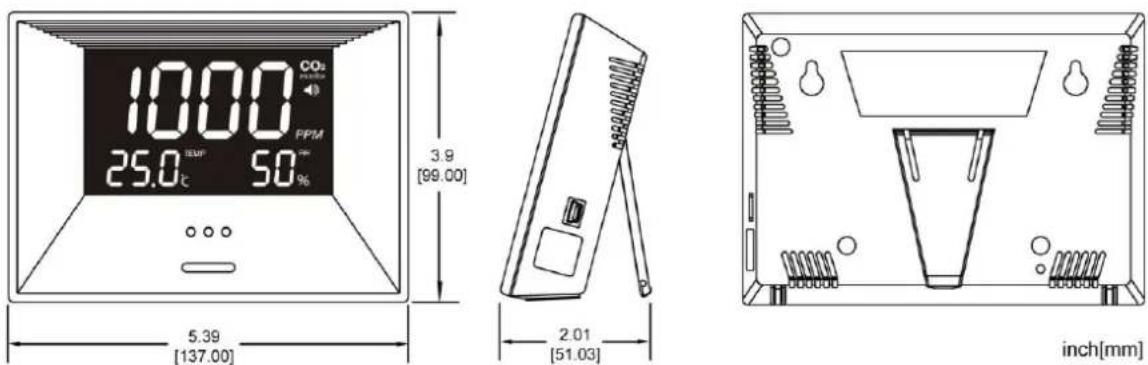 TFA AirCo2ntrol Life - SPECIFICATIONS - 1