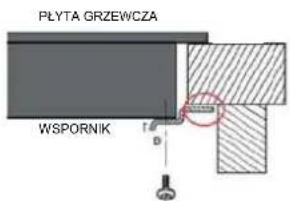 PLYTA GRZEWCZA WSPORNIK