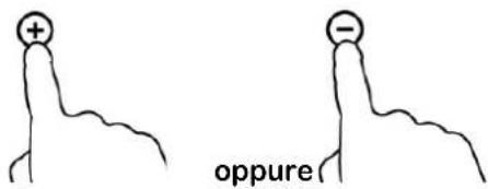 + - oppure