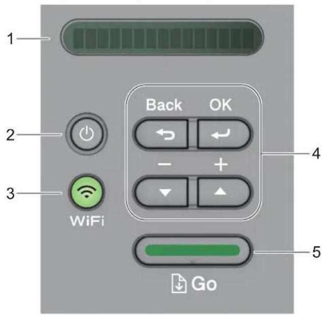 1 2 3 WiFi Back OK - + - ▲ 5 Go
