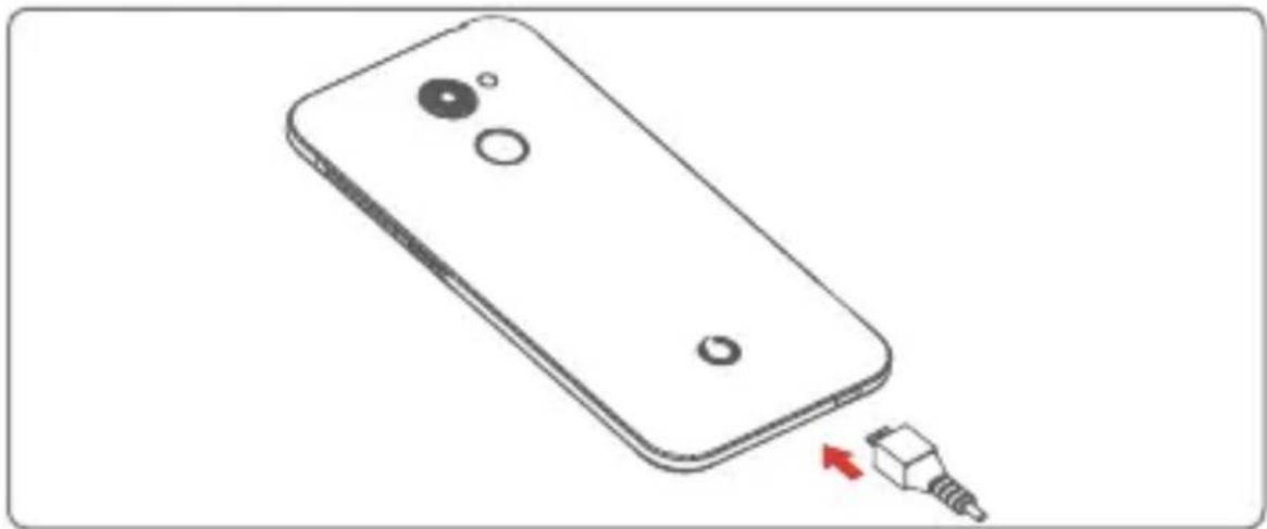 Vodafone Smart N8 - Nabíjení baterie - 1