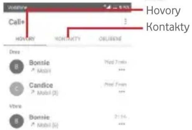 Vodafone Smart N8 - Zahájení hovoru - 1