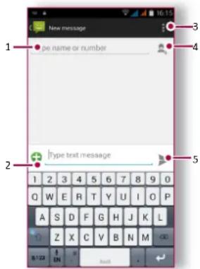 New message 1 Type name or number 2 Type text message 3 4 5 6 7 8 9 0 Q W E R T Y U I O P A S D F G H J K L Z X C V B N M ∞ 8/1/23 EN <