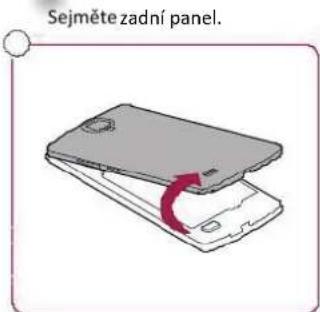 Sejměte zadní panel.