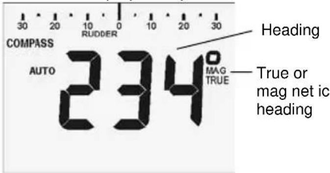 NAVMAN G-Pilot 3100 - 3-2 Heading display - 1