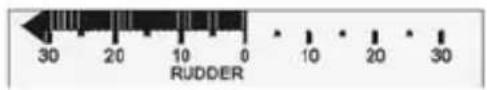 NAVMAN G-Pilot 3100 - Rudder angle - 4