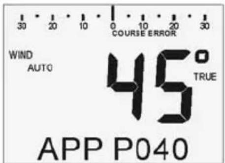 NAVMAN G-Pilot 3100 - 6-2 Engaging the G-PILOT 3100 in wind mode - 3