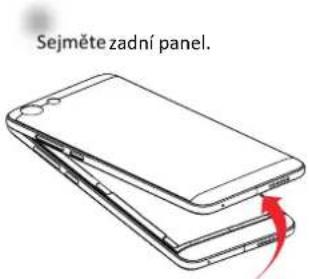 Sejměte zadní panel.
