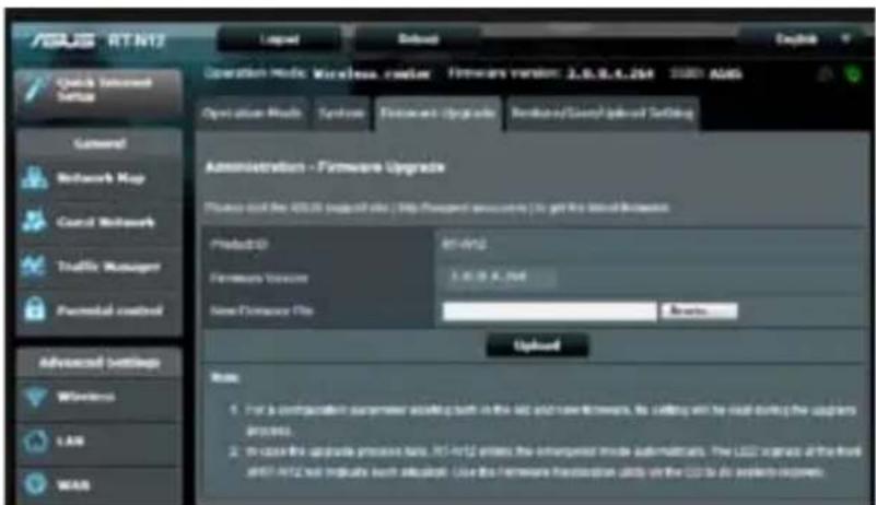 ASUS RT-N12K - Pokyny pro upgradování firmwaru: - 1