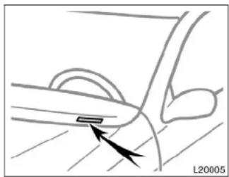 TOYOTA Camry (1999) - Your Toyota's identification—Vehicle identification number - 1