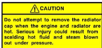 TOYOTA Camry (1999) - CAUTION - 2