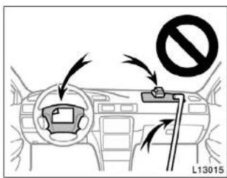 TOYOTA Camry (1999) - CAUTION - 5
