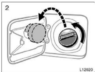 TOYOTA Camry (1999) - Fuel tank cap - 3