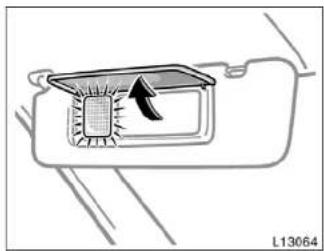 TOYOTA Camry (1999) - CAUTION - 1