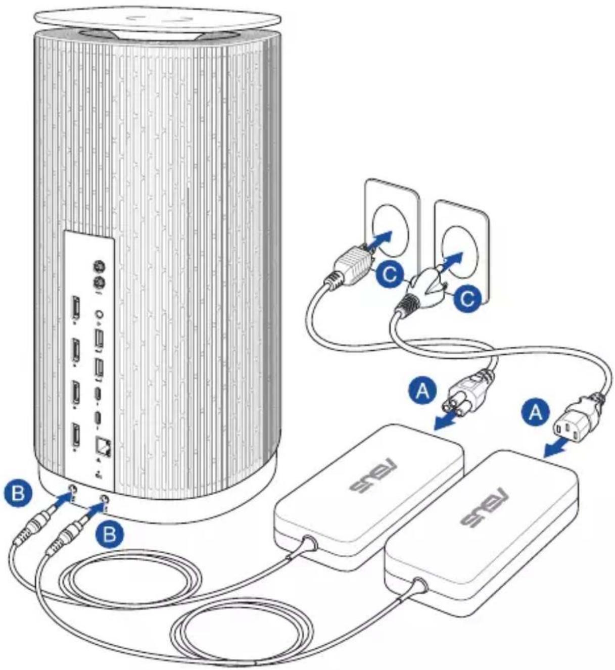 ASUS Mini PC ProArt PA90 - 230W napájecí adaptér - 1