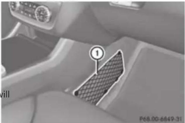 Mercedes-Benz GL (2012) - WARNING - 1