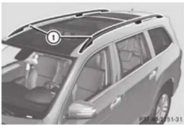 Mercedes-Benz GL (2012) - WARNING - 1