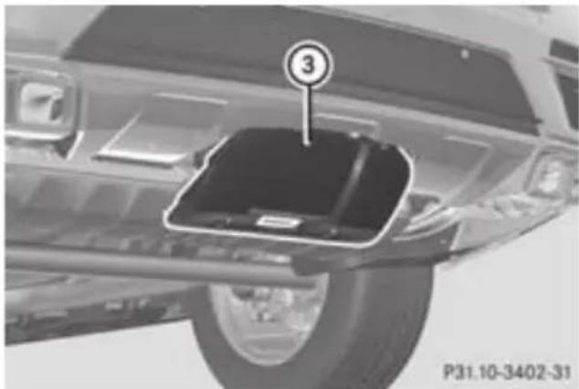 Mercedes-Benz GL (2012) - WARNING - 2