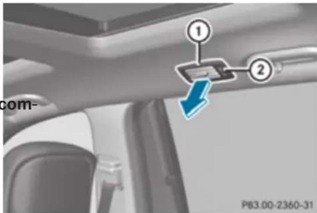 Mercedes-Benz GL (2012) - 2nd row of seats - 2