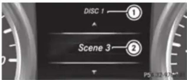 Mercedes-Benz GL (2012) - Video D VD operation - 1