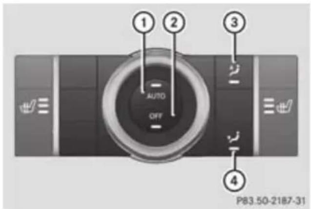 Mercedes-Benz GL (2012) - WARNING - 2