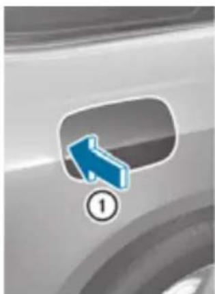Mercedes-Benz GL (2012) - Closing the AdBlue® filler cap - 1