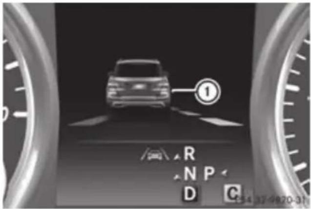 Mercedes-Benz GL (2012) - WARNING - 1