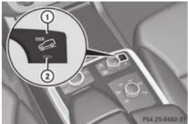 Mercedes-Benz GL (2012) - Activating DSR - 1