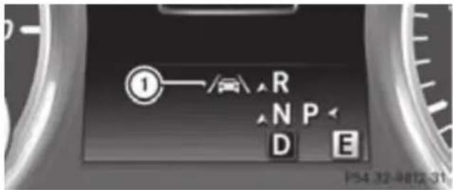 Mercedes-Benz GL (2012) - WARNING - 2