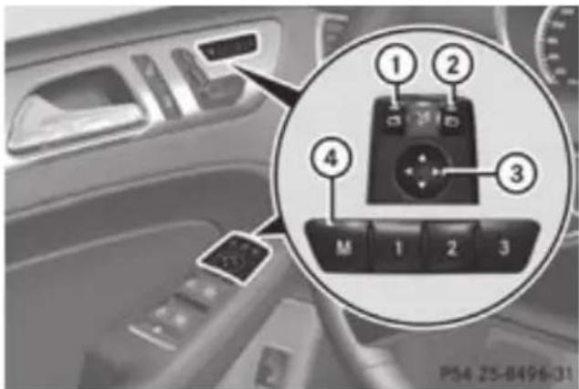 Mercedes-Benz GL (2012) - WARNING - 1