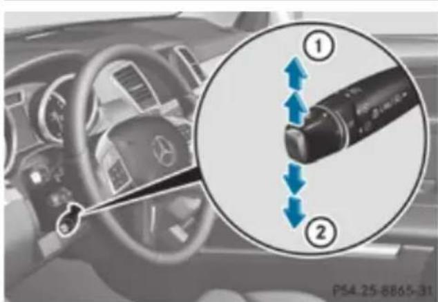 Mercedes-Benz GL (2012) - Setting aspeed - 1