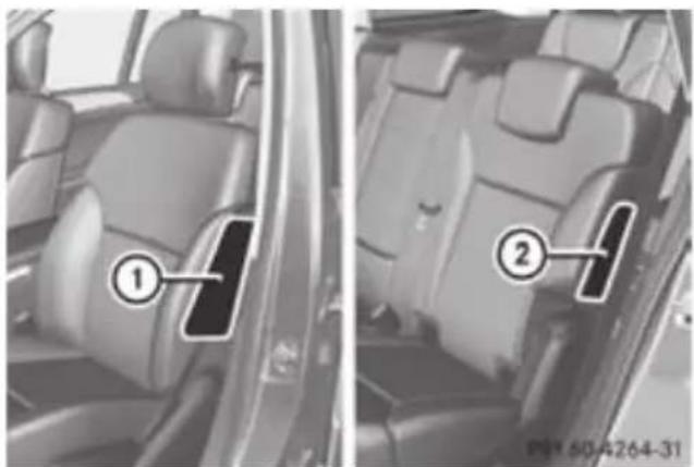Mercedes-Benz GL (2012) - WARNING - 1