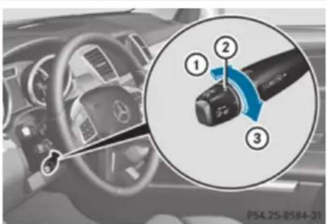 Mercedes-Benz GL (2012) - WARNING - 2
