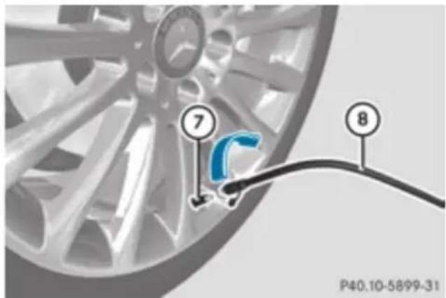 Mercedes-Benz GL (2012) - TREFIT sticker, 2-part - 2