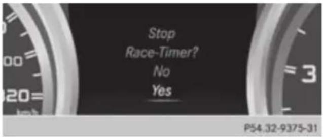 Mercedes-Benz GL (2012) - Stopping the RACETIMER - 1