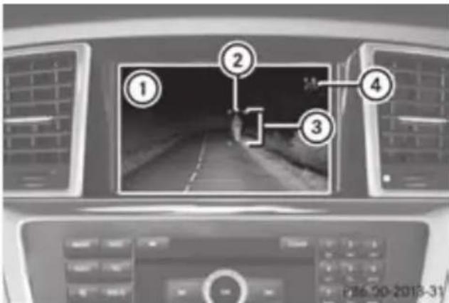 Mercedes-Benz GL (2012) - WARNING - 1