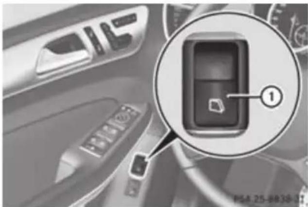 Mercedes-Benz GL (2012) - Opening and closing - 1