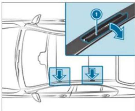 Mercedes-Benz AMG GT (2020) - Attaching a roof luggage rack - 4
