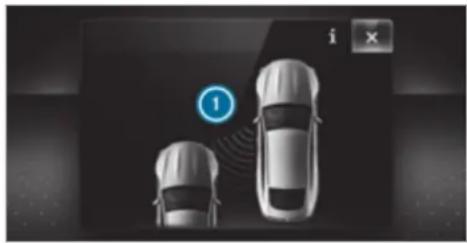 Mercedes-Benz AMG GT (2020) - WARNING Risk of accident despite brake application of Active Blind Spot Assist - 1